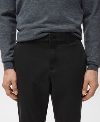 Men's Prato Cropped Tapered Chino Pants