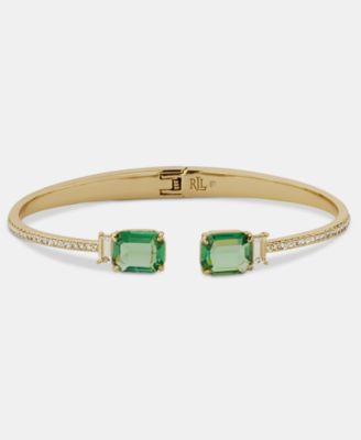 Crystal Stone Cuff Bracelet