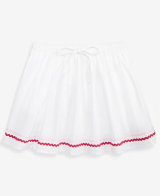 Girls' 6-8 Rik Rak Cotton Skirt 
