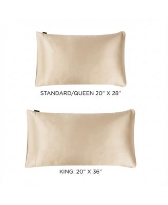 Luxury Satin Pillowcase, 2PK, Anti-Aging, Washable