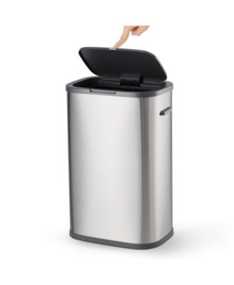 14.5 Gallon Automatic Trash Can with Lid - Smart Motion Sensor Design, 55L Capacity, Perfect for Kitchen, Bathroom, Bedroom & Office