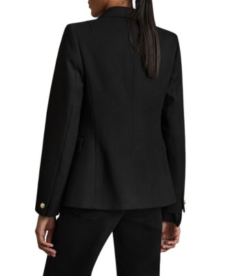 Women's Tailored Fit Textured Double Breasted Blazer