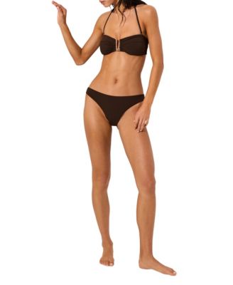 Women's Removable-Strap Bandeau Bikini Top