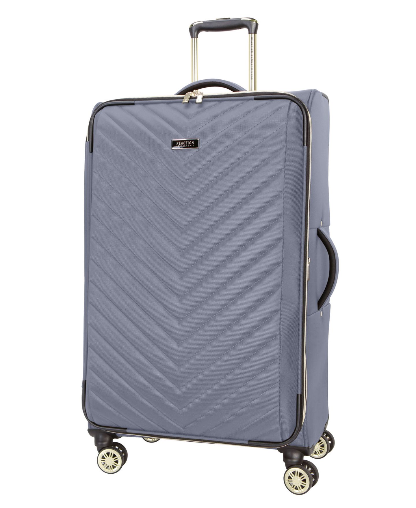 Чемодан Kenneth Cole Reaction Lexington Large Expandable Softside Check-In Spinner, цвет: Синий — фото 2