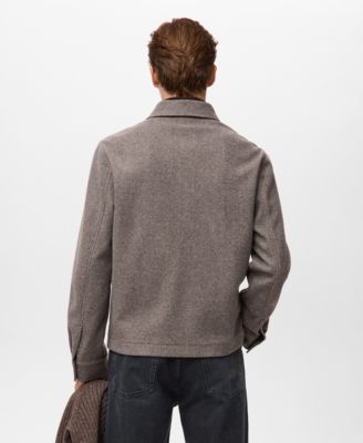 Men's Regular Fit Flannel Overshirt