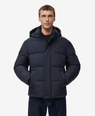 Men's Short Water-Repellent Puffer Jacket