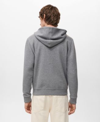 Men's Textured Hooded Sweatshirt