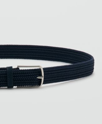 Men's Braided Elastic Belt