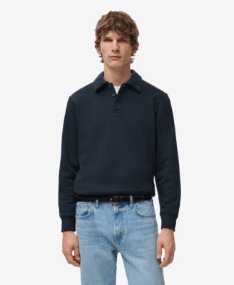 Men's Regular-Fit Polo Sweatshirt