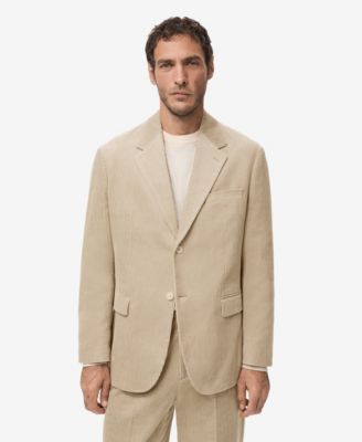 Men's Slim Fit Corduroy Blazer