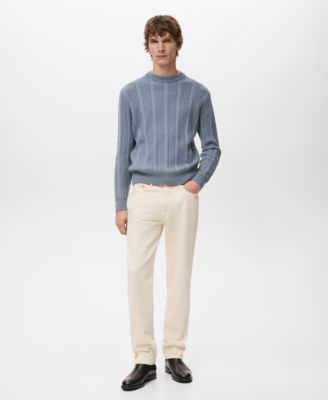 Men's Structured Knitted Sweater