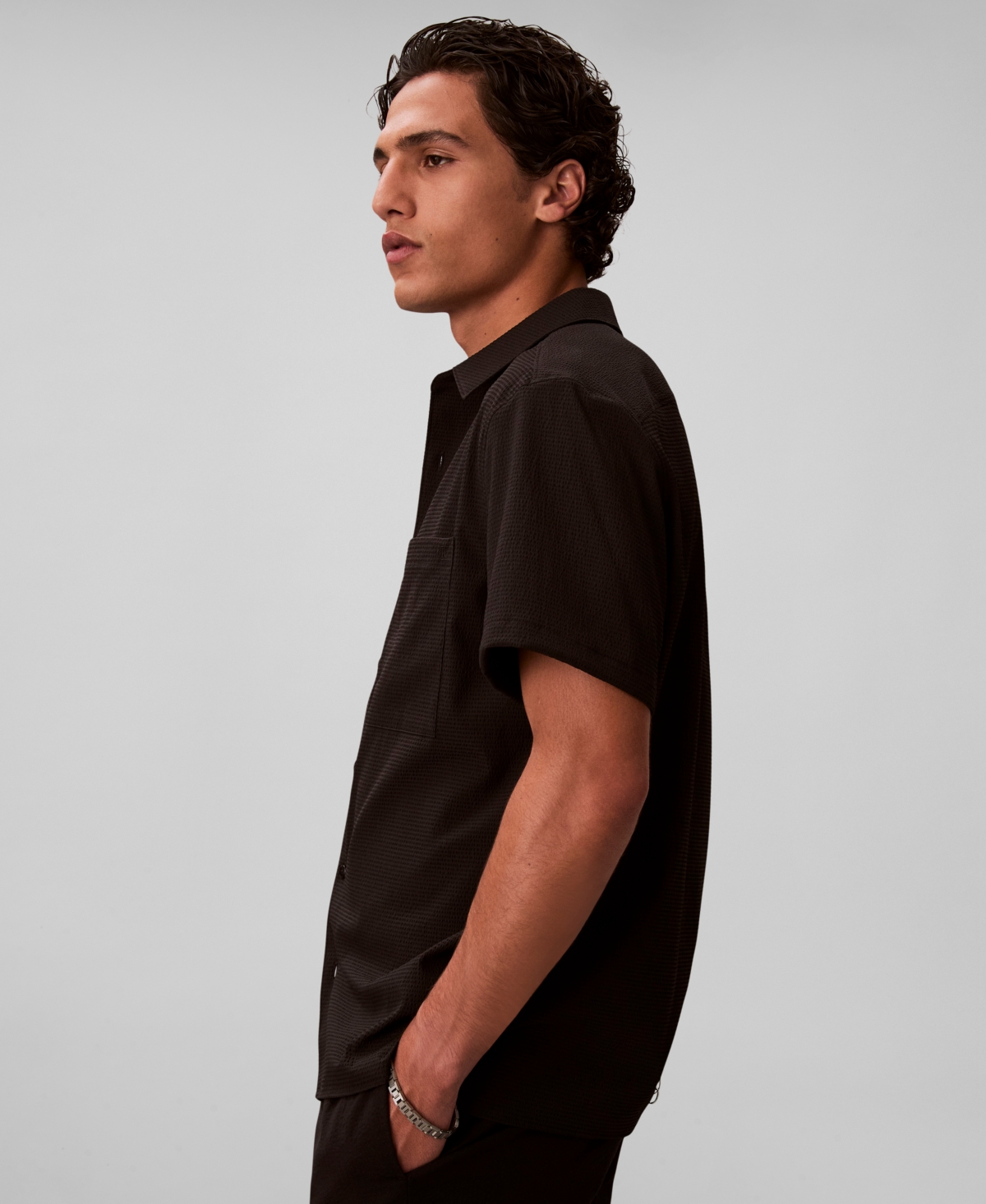 Calvin Klein Men's Classic-Fit Button-Down Shirt