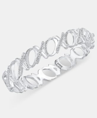 Pav&eacute; XOXO Bangle Bracelet