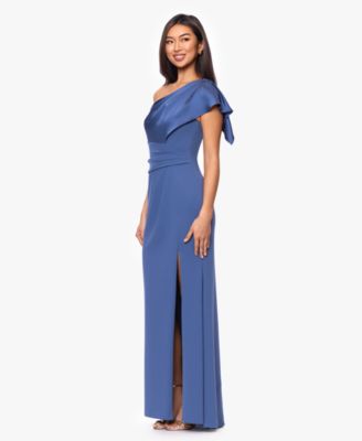 Women's One-Shoulder Ruched gown