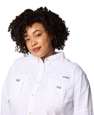 PFG Plus Size Long-Sleeve Outdoor Shirt