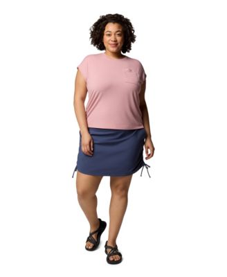 Plus Size All Seasons Regular Fit Skort