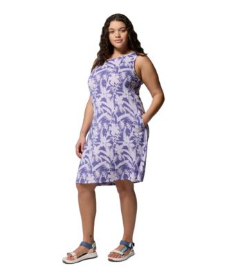 Plus Size Chill River Printed Active Dress