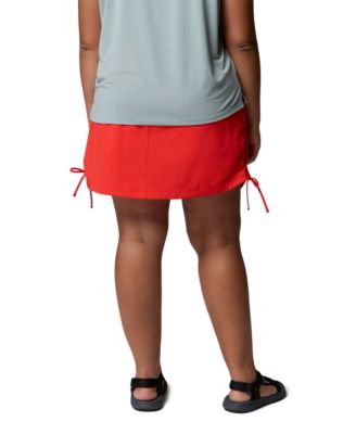 Plus Size All Seasons Regular Fit Skort