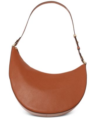 Duo Pebbled Leather Small Crossbody Bag