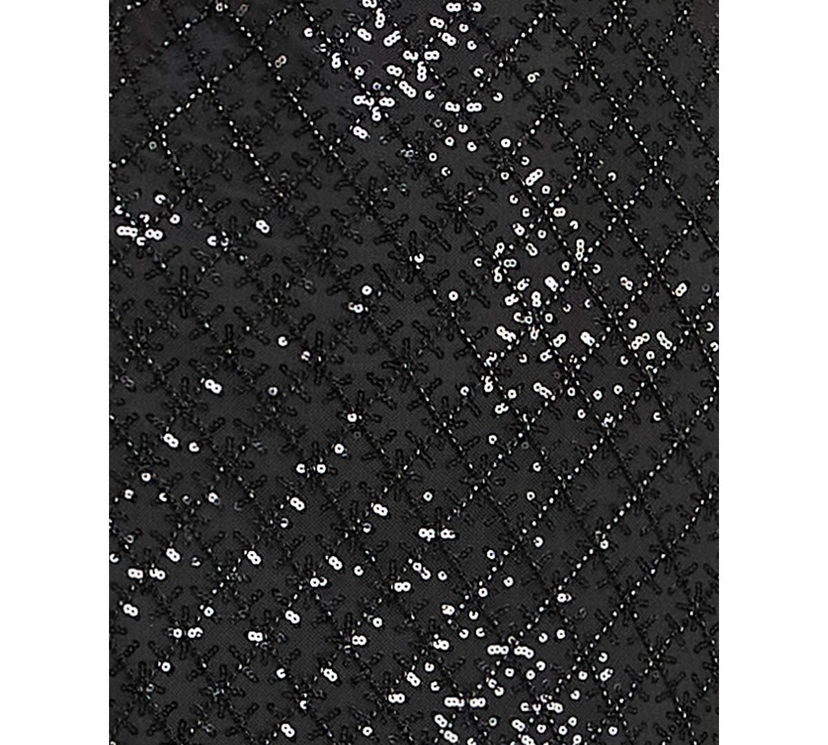 B Darlin Juniors' V-Neck Sequin Gown