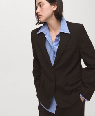 Women's Straight-Fit Suit Blazer