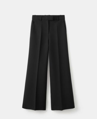 Women's Wool-Blend Suit Pants