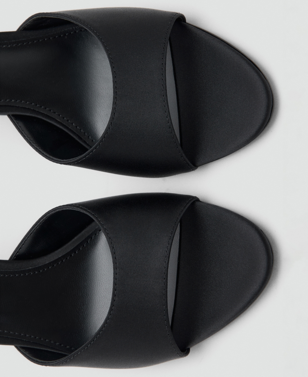 Mango Women's Satin High-Heeled Sandals