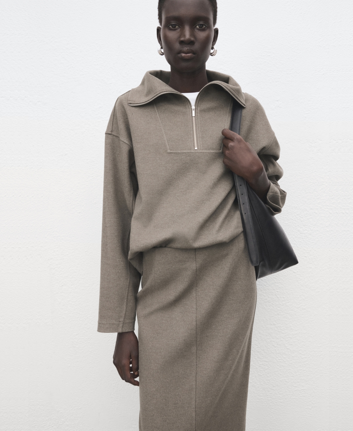 Mango Women's Opening Pencil Skirt