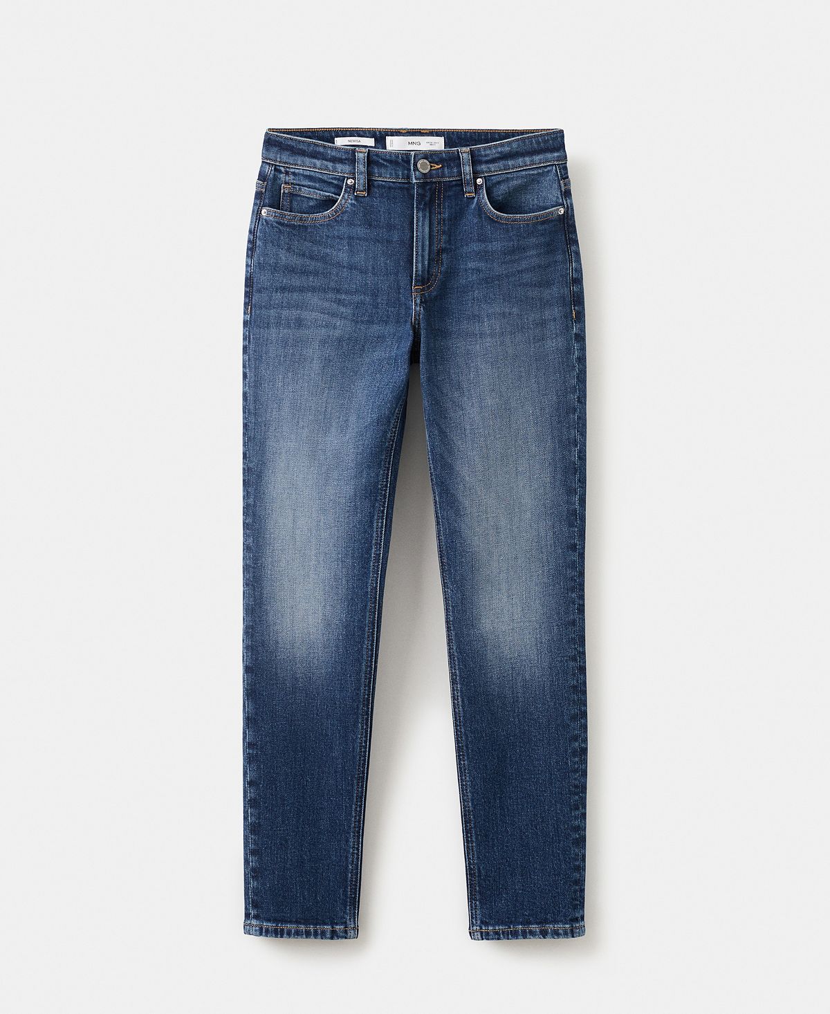 Mango Women's Mid-Rise Skinny Jeans view 2 — MAYCSS fashion products
