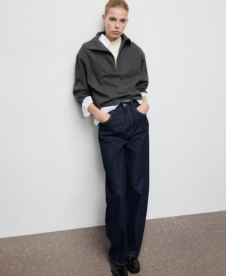 Women's Turtleneck Zip Sweater