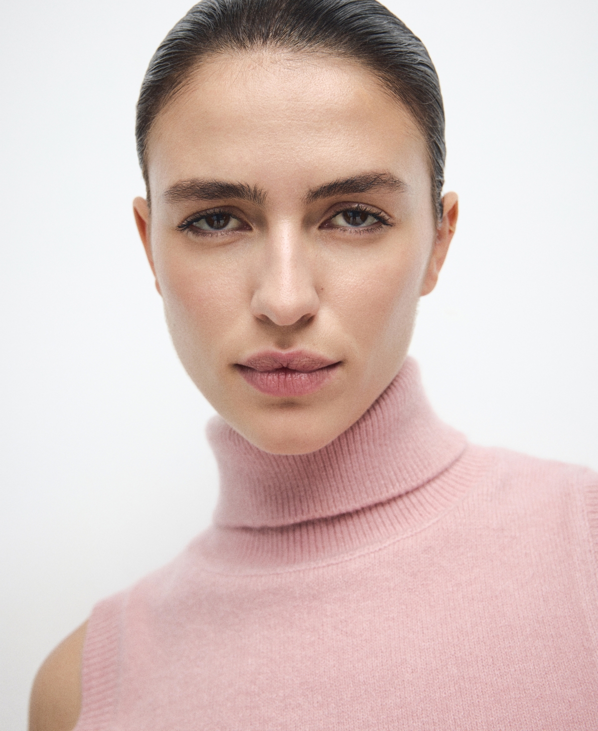 Mango Women's Turtleneck Knit Top