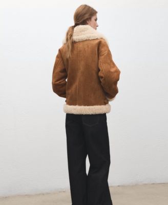 Women's Double-Faced Shearling Jacket