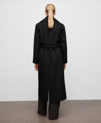 Women's Belted Handmade Wool Coat