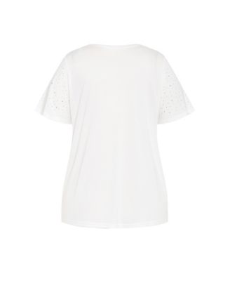 Women's Plus Size Blinged Up Tee