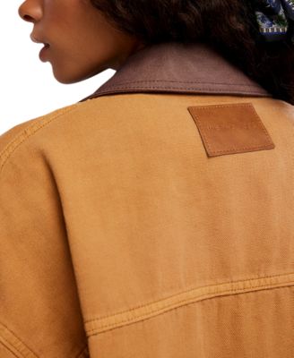 Women's Button-Up Denim Jacket