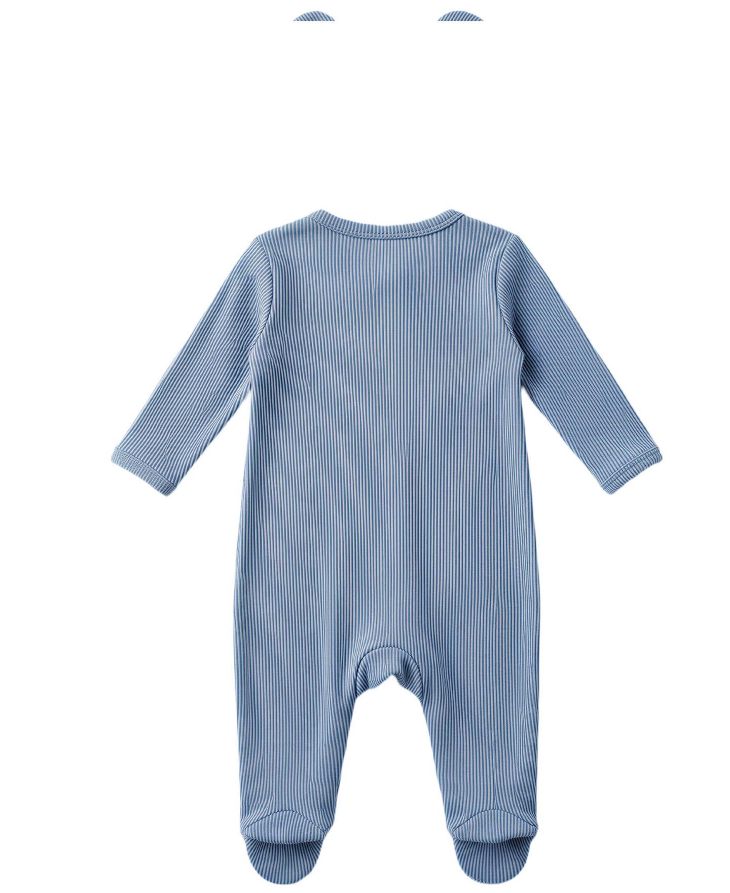 Комбинезон Disney Mickey Mouse Ribbed Sleep and Play Coverall для мальчиков-малышей, цвет: Синий — фото 4