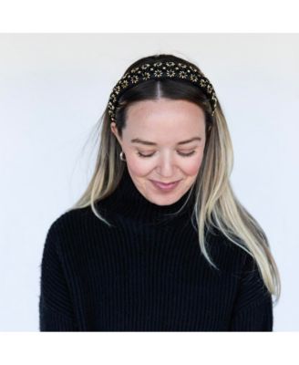 Women's Embellished Starburst Padded Headband