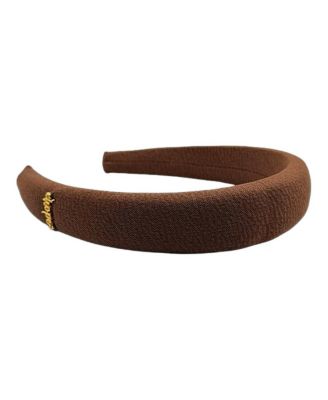 Women's Classic Padded Headband - Dark Brown