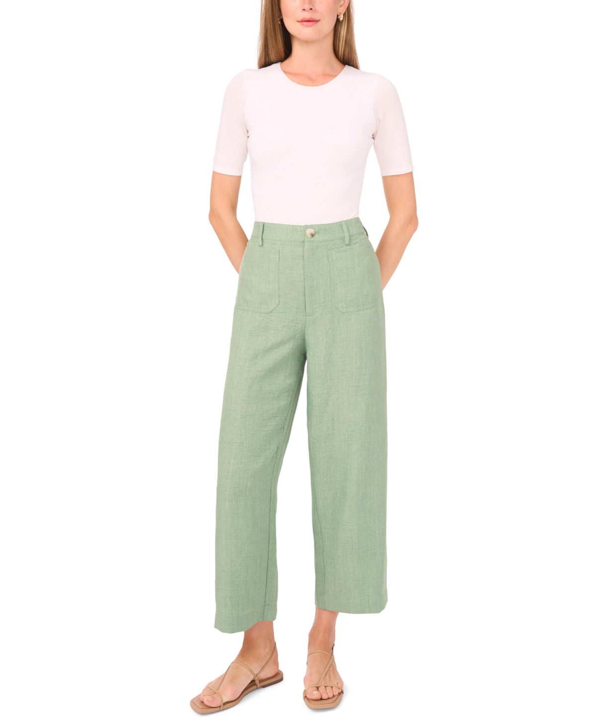 Vince Camuto Women's Cropped Front Pocket Pants