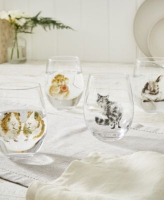 Royal Worcester Tumbler Glasses - Set of 4