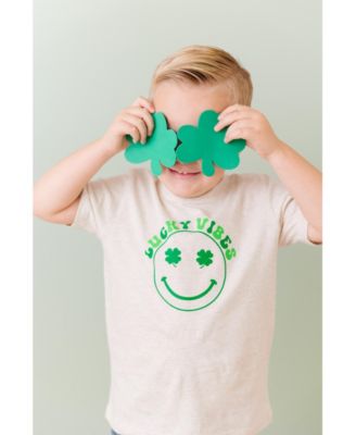 Baby Boys Lucky Vibes St. Patrick's Day Short Sleeve T-Shirt