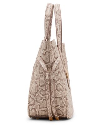 Faux Snake Medium Tote Bag