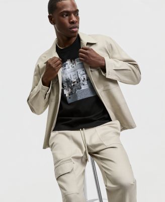 Men's Relaxed-Fit Gallery Graphic T-Shirt