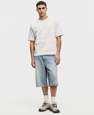 Men's Relaxed-Fit Ottoman Mesh T-Shirt