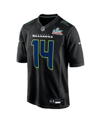 Men's Sam Darnold Black Seattle Seahawks Super Bowl LX Fashion Game Jersey