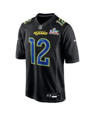 Men's Puka Nacua Black Los Angeles Rams Super Bowl LX Fashion Game Jersey