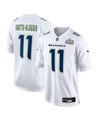 Men's Jaxon Smith-Njigba White Seattle Seahawks Super Bowl LX Fashion Game Jersey