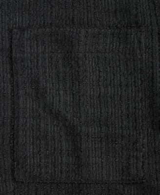 Men's Relaxed-Fit Boucle Short-Sleeve Camp Shirt