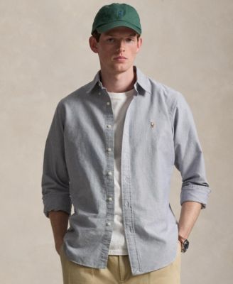 Men's Long-Sleeve Oxford Shirt