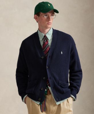 Men's Relaxed-Fit V-Neck Cardigan